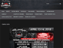 Tablet Screenshot of caprockmotorplex.com